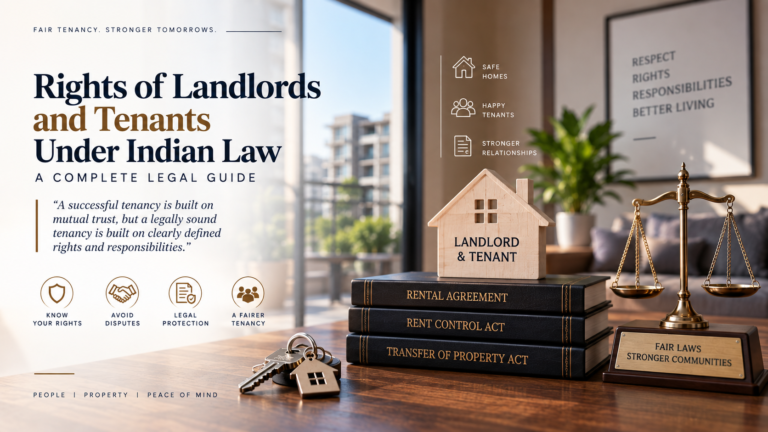 Rights of Landlords and Tenants Under Indian Law: A Complete Legal Guide